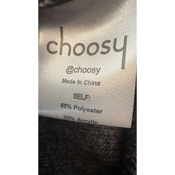 2/$30 NWT Choosy Gray XS Bishop Sleeve Sweater Dress - Picture 13 of 16